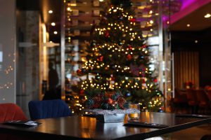 uit eten met kerst